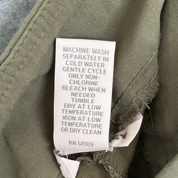 Allison Daley Capri Pull On Woman Pants w/ Pockets 14 Green - Picture 8 of 9